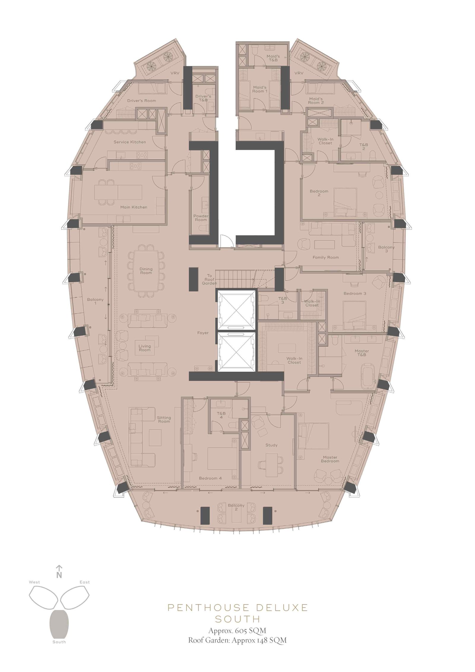 Penthouse Deluxe South